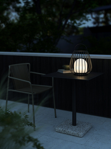 Nordlux Jim To-Go hordozható akkumulátoros lámpa LED 3 W 300 lm 2700 K IP54 fekete 30,3 cm small 0