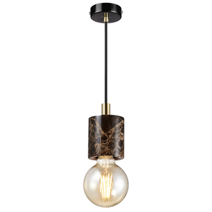 Nordlux E27 60W márvány barna SIV függesztéklámpa small 1