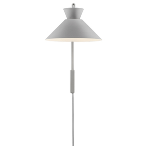 Nordlux DIAL fali lámpa E27 40W fémszürke small 0