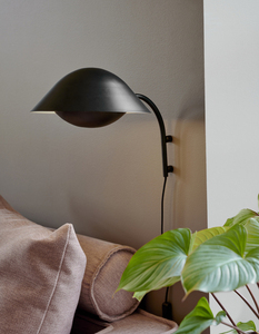 FREYA Nordlux E14 fali lámpa, fekete fém small 0