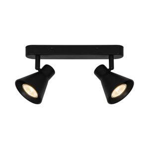 Nordlux Eik 2 fekete mennyezeti spotlámpa GU10 2 × 35 W 45770103 small 1