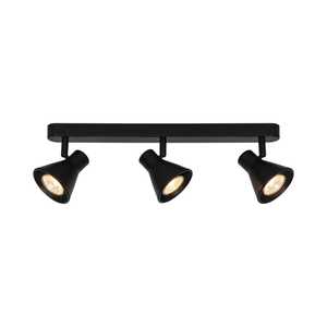 EIK Nordlux GU10 3X35W Fém mennyezeti lámpa Fekete small 1