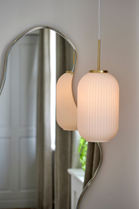 MILFORD függőlámpa Nordlux E27 40W Üveg Fehér small 0