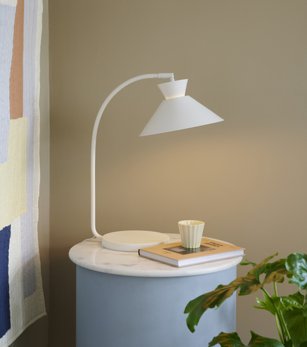 Jelölje be DIAL asztali lámpa Nordlux E27 40W fém fehér