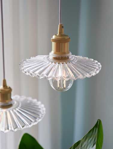 Jelölje be TORINA függőlámpa Nordlux E27 40W üveg átlátszó
