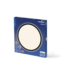 Oja Smart 29 okos mennyezeti lámpa fekete LED 15W 1600lm 2700-6500K alkalmazással vezérelt NORDLUX 2015036103 small 1