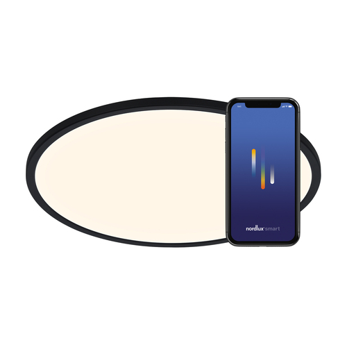 Jelölje be Plafond 60cm OJA Smart CCT LED - fekete - NORDLUX