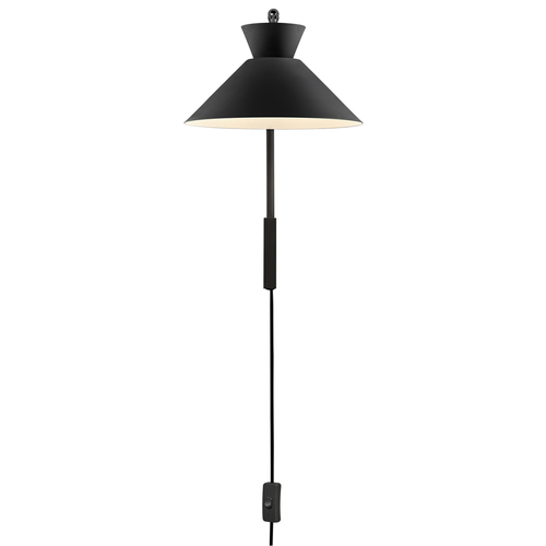 Jelölje be Nordlux DIAL fali lámpa E27 40W fém fekete
