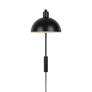 ELLEN Nordlux E14 40W fém fali lámpa fekete small 2