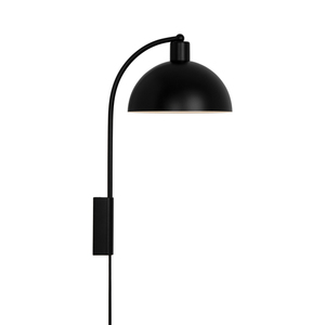 ELLEN Nordlux E14 40W fém fali lámpa fekete small 0