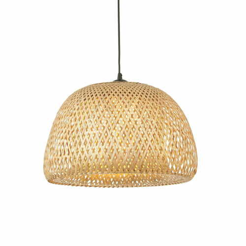 Jelölje be Függőlámpa Endon Bali fekete rattan E27 LED 42 cm 101574