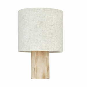 Endon Durban asztali lámpa fa bézs E27 30 cm 101680 small 6