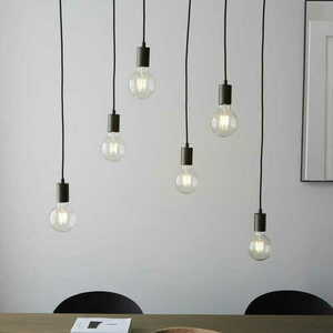 Függőlámpa Endon Stellan fa 6 fénypontos E27 LED 101684 small 3