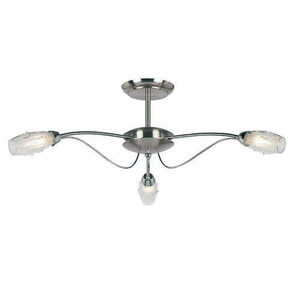Mennyezeti lámpa Endon Mercury 9009-3SC króm 3xG9 LED 66cm small 0