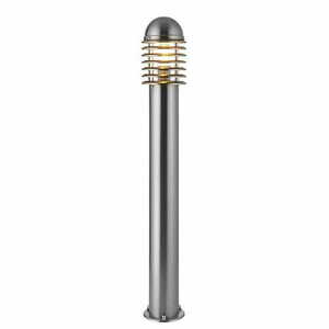 Kültéri állólámpa Endon Louvre nikkel IP44 100 cm E27 amortizált LED small 0