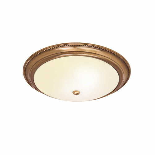 Jelölje be Mennyezeti lámpa Endon Atlas brass/ecru E27 43 cm 91121