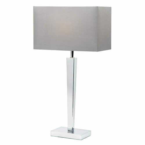Jelölje be Endon Moreto szürke króm állólámpa E27 LED 66 cm