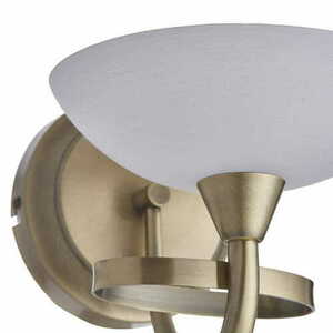 Fali lámpa Endon Cagney sárgaréz-fehér G9 LED 33W CAGNEY-1WBAB small 2