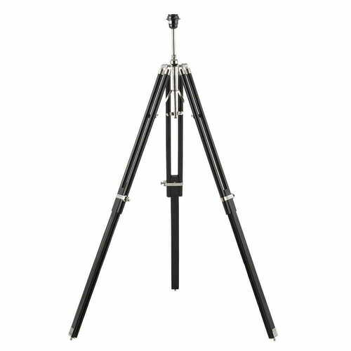 Jelölje be Tripod állólámpa Endon fa sárgaréz fekete skandináv