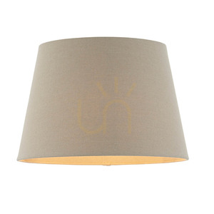 Endon Cici szürke szövet lámpaernyő, 31 cm, CICI-12GRY small 1