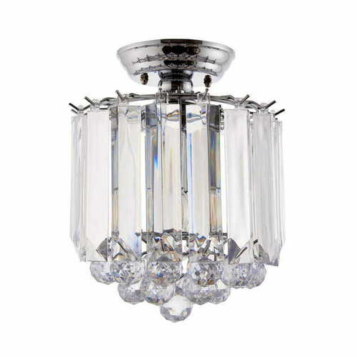 Jelölje be Endon Fargo mennyezeti lámpa króm E14 LED dimmelhető 2x7W