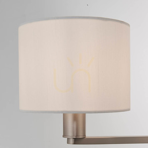 Endon Daley függőlámpa, 3×E14, matt nikkel és fehér, 51 cm small 6