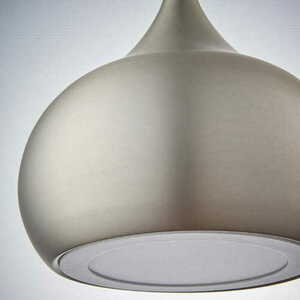 Függőlámpa Endon Brosnan nikkel LED 19W 30 cm 2100lm 4000K dimmelhető 61296 small 1