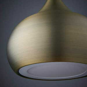 Függőlámpa Endon Brosnan sárgaréz LED 30 cm 19W dimmelhető small 3