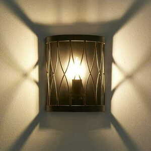 Fali lámpa Endon Heston fekete-réz E14 LED vintage 61499 small 4