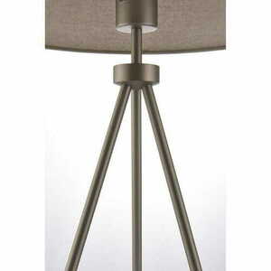 Állólámpa Endon Tri szürke bézs nikkel 60 cm E27 40W small 1