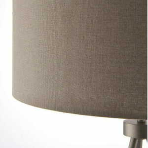 Állólámpa Endon Tri szürke bézs nikkel 60 cm E27 40W small 2