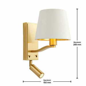 Harvey fali lámpa 69092 Endon small 1