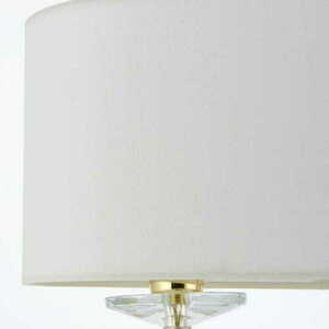 Endon Nixon 70564 asztali lámpa sárgaréz, vintage white ernyő, 2xE14, 54 cm small 2