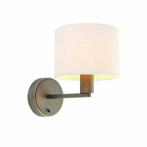 Jelölje be Fali lámpa Endon Daley barna-fehér LED E14 40W 23 cm 73018