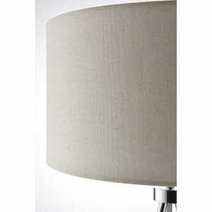 Álló lámpa Endon Tri bézs-ezüst szövet-fém 60 cm 40W E27 small 2