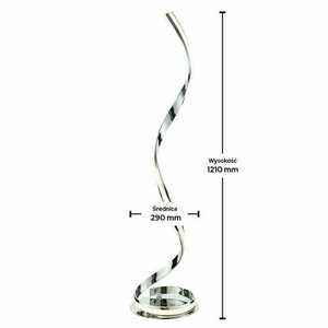 Állólámpa Endon Aria LED króm/fehér 121 cm 23W 76395 small 1