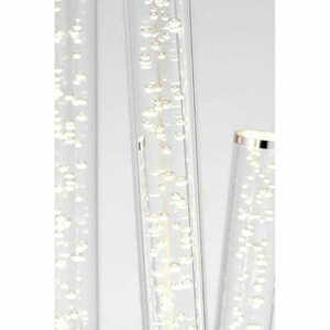 Állólámpa Endon Glacier LED ezüst/átlátszó 140 cm 76731 small 2