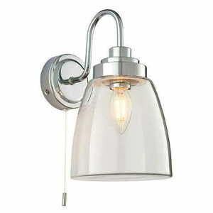 Fali lámpa Endon Ashbury króm üveg IP44 E14 77088 small 0