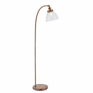 Állólámpa Endon Hansen réz/átlátszó acél üveg E27 152 cm 77862 small 0