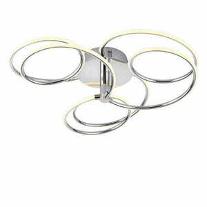 Endon Eterne LED mennyezeti lámpa króm/fehér 60 cm 43,5W dimmelhető small 6