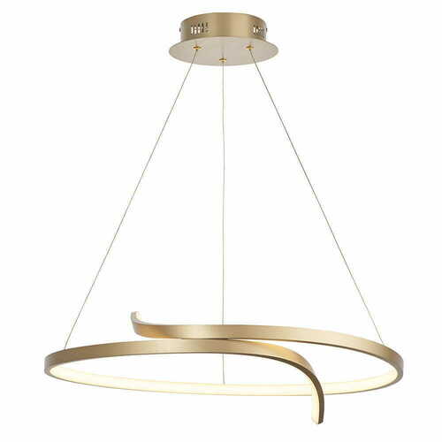 Jelölje be Endon Rafe 90323 LED függőlámpa, arany-fehér, dimmelhető, 57 cm