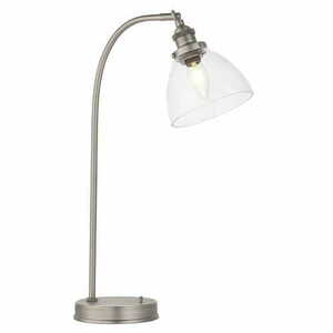 Állólámpa Endon Hansen ezüst üveg E14 53,3 cm 91740 small 3