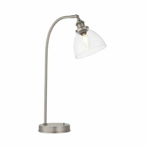 Jelölje be Állólámpa Endon Hansen ezüst üveg E14 53,3 cm 91740