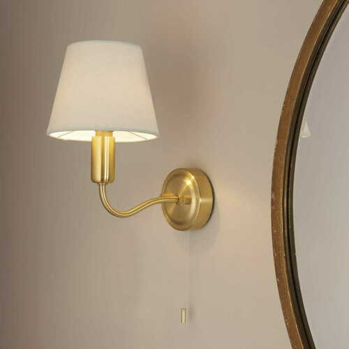 Jelölje be Fali lámpa Endon Conway brass bézs IP44 G9 24 cm 93852