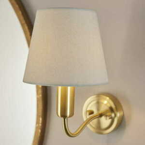 Fali lámpa Endon Conway brass bézs IP44 G9 24 cm 93852 small 5