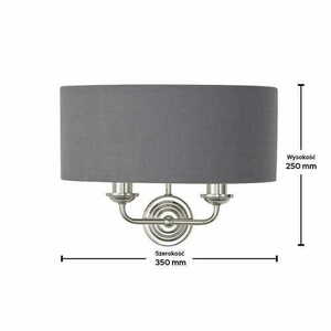 Highclere fali lámpa 94406 Endon small 1