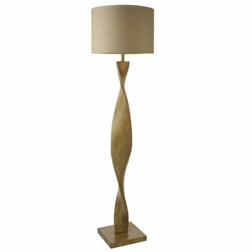 Jelölje be Endon Abia bézs szövet állólámpa 158,5 cm