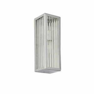 Fali lámpa Endon Newham króm/átlátszó IP44 G9 LED 96221 small 5