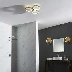 Fali lámpa Endon Radius króm LED IP44 10W 1100lm 3000K 96472 small 2