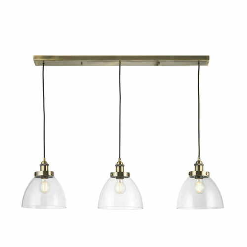 Jelölje be Függőlámpa Endon Hansen 98114 sárgaréz 3 fényű LED E27 177 cm